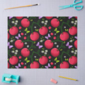 Zachte Kersen Vlinder Patroon, Glanzend Kawaii Fru Tissuepapier (Craft)