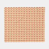 Zachte Kersenslus Naadloos Patroon Roze Esthetiek Fleece Deken (Voorkant (Horizontaal))