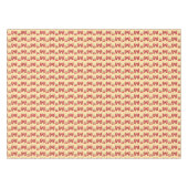 Zachte Kersenslus Naadloos Patroon Roze Esthetisch Tafelkleed (Voorkant (Horizontaal))