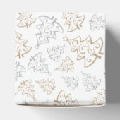 Zachte kerstbomen voor kerstmis bedankdoosjes (Bovenkant)