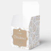 Zachte kerstbomen voor kerstmis bedankdoosjes (Geopend)