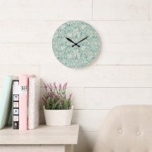 Zachte kleine ditsy bloemmotief in pastelkleuren