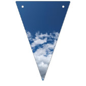 Zachte, kleine stukjes wolken vlaggetjes (Tweede vlag)