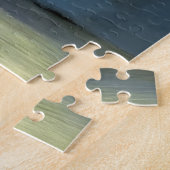 Zachte kleur Bloem Vaas Print Legpuzzel (Zijkant)