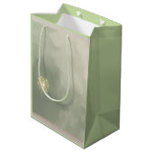 Zachte kleur medium cadeauzakje (Achterkant Gekanteld)