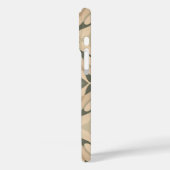 Zachte Kleur Organische iPhone16 Hoesje - Naadloze (Achterkant / Links)