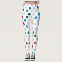 Zachte kleur polka dot