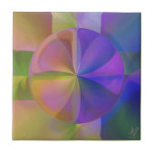 Zachte kleur tegeltje (Voorkant)