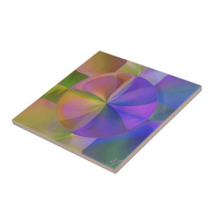 Zachte kleur tegeltje