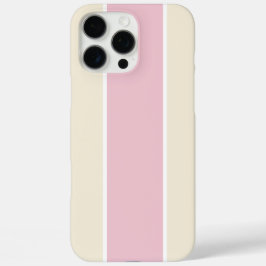 Zachte Kleur Verticaal Streeppatroon Ontwerp iPhone 16 Pro Max Hoesje