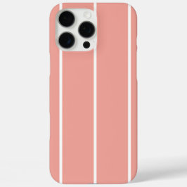 Zachte Kleur Verticaal Streeppatroon Ontwerp iPhone 16 Pro Max Hoesje