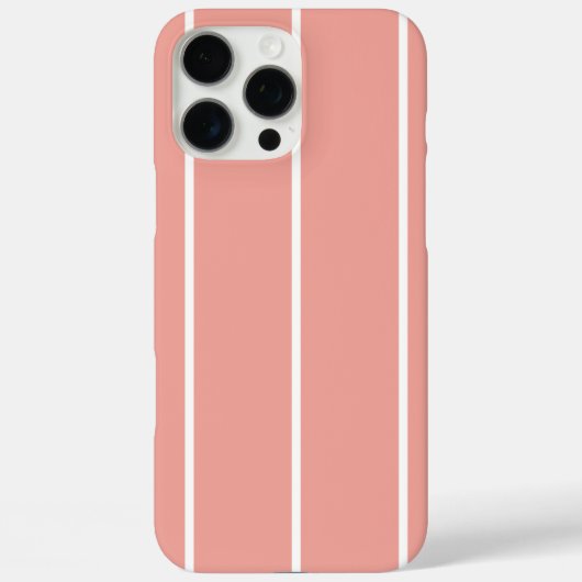 Zachte Kleur Verticaal Streeppatroon Ontwerp Case-Mate iPhone Case (Achterkant)