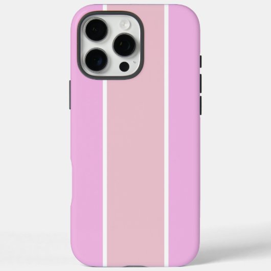 Zachte Kleur Verticaal Streeppatroon Ontwerp Case-Mate iPhone Case (Achterkant)