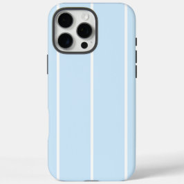 Zachte Kleur Verticaal Streeppatroon Ontwerp iPhone 16 Pro Max Hoesje