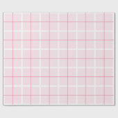 Zachte Kleur Verticale Streep Patroon Point Design Cadeaupapier (Vlak)