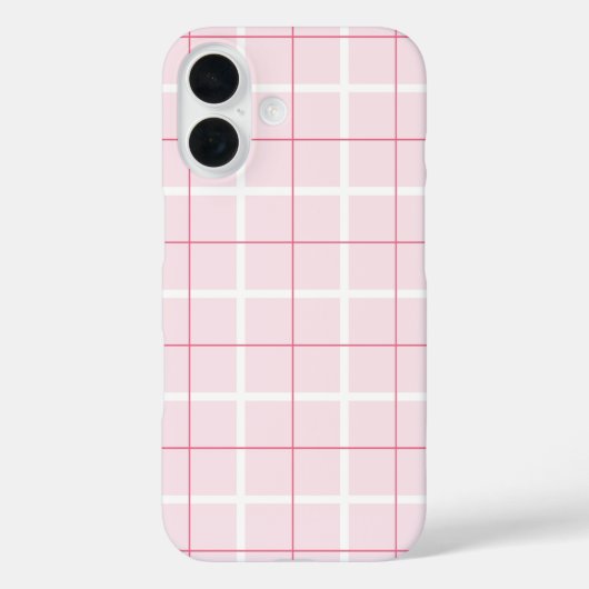 Zachte Kleur Verticale Streep Patroon Punt Design Case-Mate iPhone Case (Achterkant)