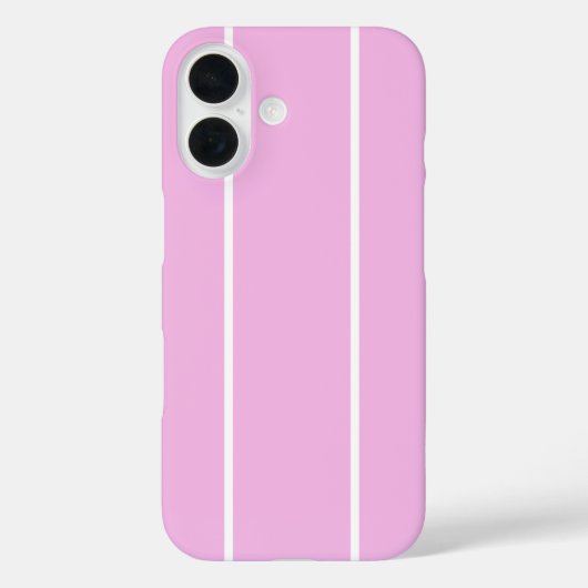 Zachte Kleur Verticale Streeppatroon Ontwerp Case-Mate iPhone Case (Achterkant)