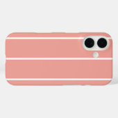 Zachte Kleur Verticale Streeppatroon Ontwerp Case-Mate iPhone Case (Achterkant (horizontaal))