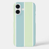 Zachte Kleur Verticale Streeppatroon Ontwerp Case-Mate iPhone Case (Achterkant)