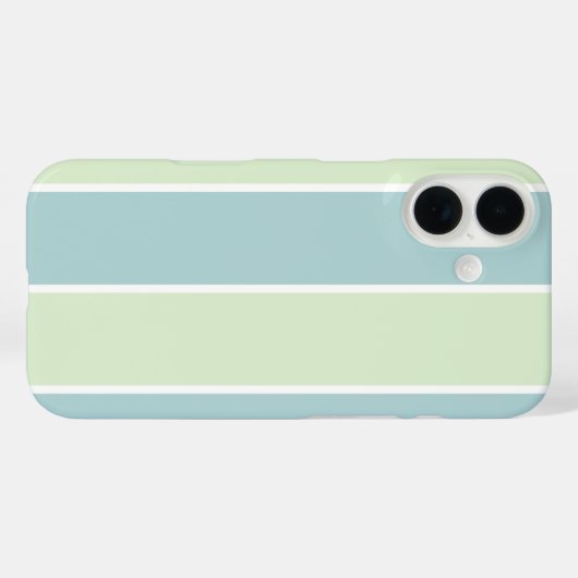 Zachte Kleur Verticale Streeppatroon Ontwerp Case-Mate iPhone Case (Achterkant (horizontaal))