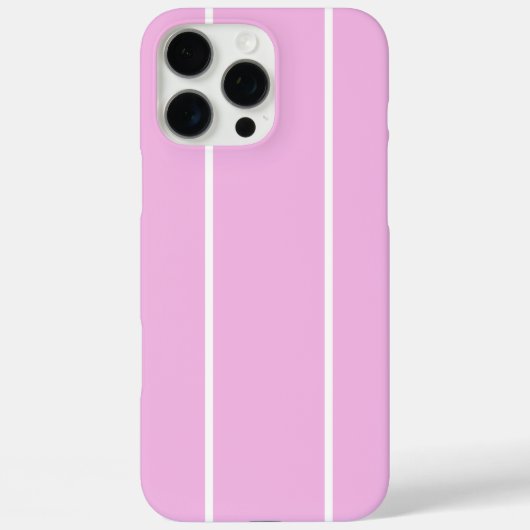 Zachte Kleur Verticale Streeppatroon Ontwerp Case-Mate iPhone Case (Achterkant)