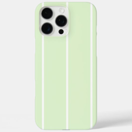 Zachte Kleur Verticale Streeppatroon Ontwerp Case-Mate iPhone Case (Achterkant)