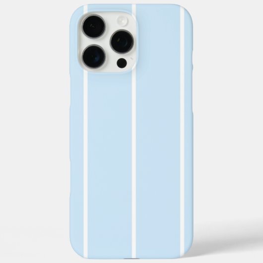 Zachte Kleur Verticale Streeppatroon Ontwerp Case-Mate iPhone Case (Achterkant)