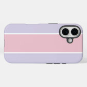Zachte Kleur Verticale Streeppatroon Ontwerp Case-Mate iPhone Case (Achterkant (horizontaal))