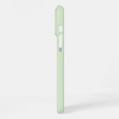 Zachte Kleur Verticale Streeppatroon Ontwerp iPhone Hoesje (Linkerkant)