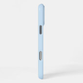 Zachte Kleur Verticale Streeppatroon Ontwerp iPhone Hoesje (Rechterkant)