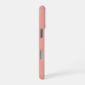 Zachte Kleur Verticale Streeppatroon Ontwerp iPhone Hoesje (Rechterkant)