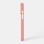 Zachte Kleur Verticale Streeppatroon Ontwerp iPhone Hoesje (Linkerkant)