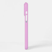 Zachte Kleur Verticale Streeppatroon Ontwerp iPhone Hoesje (Linkerkant)