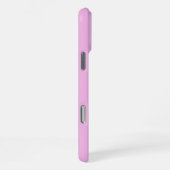 Zachte Kleur Verticale Streeppatroon Ontwerp iPhone Hoesje (Rechterkant)
