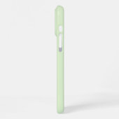 Zachte Kleur Verticale Streeppatroon Ontwerp iPhone Hoesje (Linkerkant)