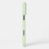 Zachte Kleur Verticale Streeppatroon Ontwerp iPhone Hoesje (Rechterkant)
