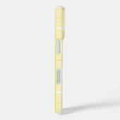 Zachte Kleur Verticale Streeppatroon Point Design Case-Mate iPhone Case (Achterkant / Rechts)