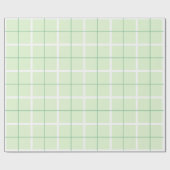 Zachte Kleur Verticale Streeppatroon Puntontwerp Cadeaupapier (Vlak)