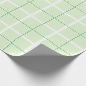 Zachte Kleur Verticale Streeppatroon Puntontwerp Cadeaupapier (Hoek)
