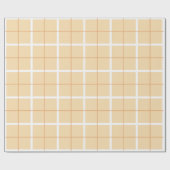 Zachte Kleur Verticale Streeppatroon Puntontwerp Cadeaupapier (Vlak)