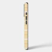 Zachte Kleur Verticale Streeppatroon Puntontwerp Case-Mate iPhone Case (Achterkant / Links)