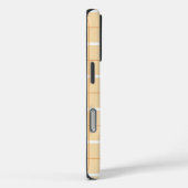 Zachte Kleur Verticale Streeppatroon Puntontwerp Case-Mate iPhone Case (Achterkant / Rechts)