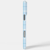 Zachte Kleur Verticale Streeppatroon Puntontwerp Case-Mate iPhone Case (Achterkant / Rechts)