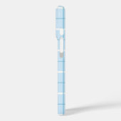 Zachte Kleur Verticale Streeppatroon Puntontwerp Case-Mate iPhone Case (Achterkant / Links)