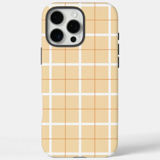 Zachte Kleur Verticale Streeppatroon Puntontwerp Case-Mate iPhone Case (Achterkant)