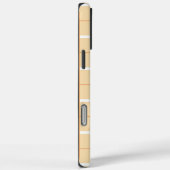 Zachte Kleur Verticale Streeppatroon Puntontwerp Case-Mate iPhone Case (Achterkant / Rechts)