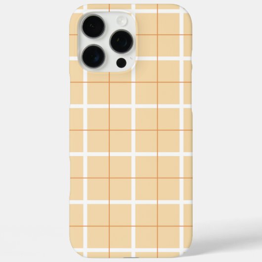 Zachte Kleur Verticale Streeppatroon Puntontwerp Case-Mate iPhone Case (Achterkant)