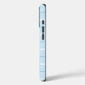 Zachte Kleur Verticale Streeppatroon Puntontwerp Case-Mate iPhone Case (Achterkant / Links)