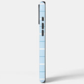Zachte Kleur Verticale Streeppatroon Puntontwerp Case-Mate iPhone Case (Achterkant / Links)