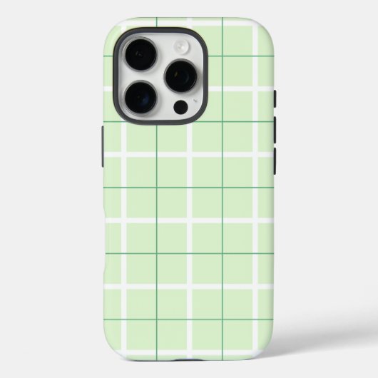 Zachte Kleur Verticale Streeppatroon Puntontwerp Case-Mate iPhone Case (Achterkant)